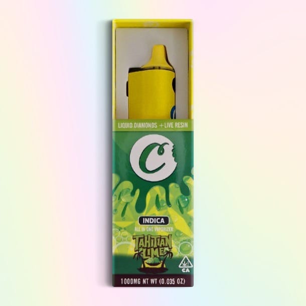 THC VAPE PEN 1 ML cookie TAHITIAN LIME (indica)