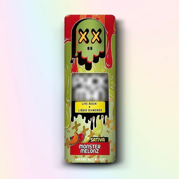 THC Vape Pen 1 ML PACK MAN “Monster Melonz”