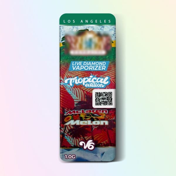 THC Vape Pen 1 ML WHOLE MELT EXTRACTS “ McLaren Melon”