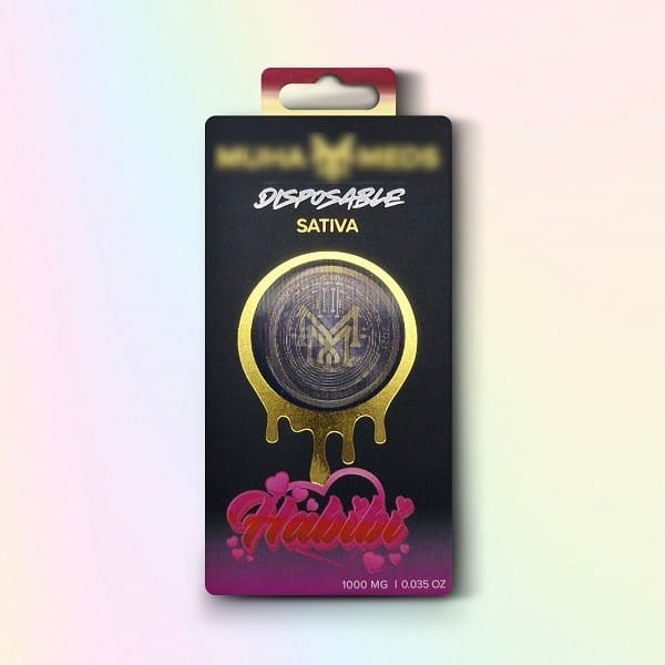 ТНС Vape Pen 1 MG MUHA MEDS Habibi (SATIVA)